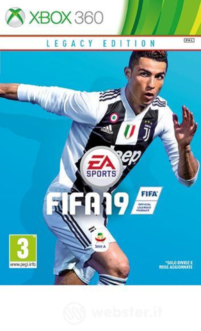 MICROSOFT FIFA 19 Legacy Edition per Xbox 360
